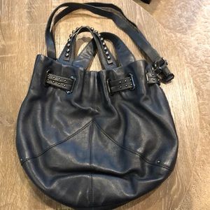 Banana republic leather bag